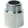 Удлинитель резьбовой латунный STOUT хром 3/4"x25мм ВН