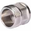 Переход под ключ резьбовой латунный STOUT никель 3/4"х1" ВН