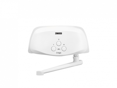 Водонагреватель проточный электрический Zanussi 3-logic 6,5 TS (душ+кран)