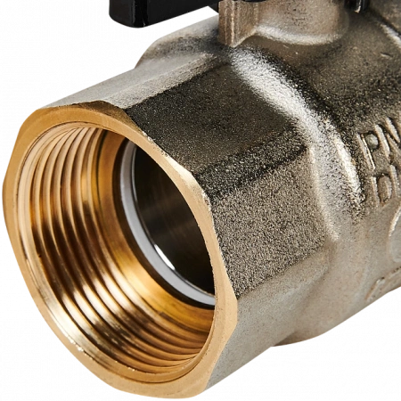 Кран шаровой с американкой STOUT бабочка 11/4" полнопроходной