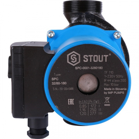 Насос циркуляционный STOUT 32/80 180