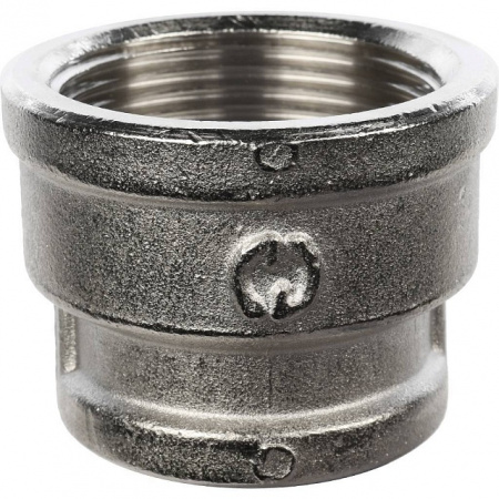 Муфта переходная резьбовая латунная STOUT никель 11/4"X3/4" В