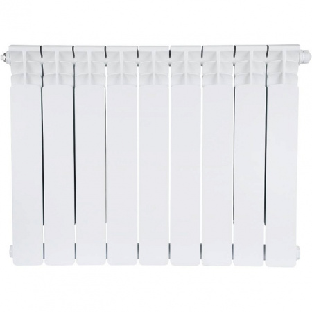 Радиатор биметаллический STOUT SPACE 500х9 секций, нижнее правое подключение