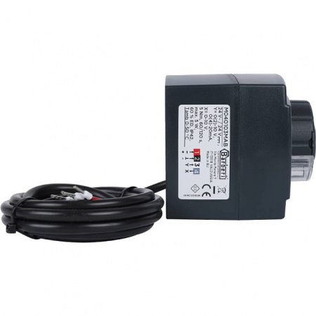 Сервопривод STOUT для смесительных клапанов, ход 90°для регулировки, AC 24V время 60-90