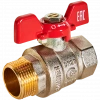 Кран шаровой ROMMER бабочка 3/4" ВН неполнопроходной