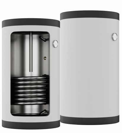 Бойлер косвенного нагрева ESSAN EBW 100L с одним теплообменником (настенный, нерж. сталь 304)