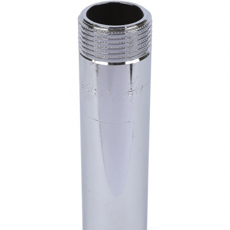 Бочонок резьбовой латунный STOUT хром 3/4"x125мм