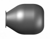 Мембрана гидроаккумулятора AQUASYSTEM EPDM 8/12 LT-46 (не проходная) (9612) (1303403)
