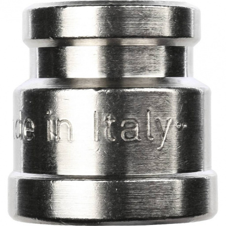 Муфта переходная резьбовая латунная STOUT никель 1/2"X3/8" В