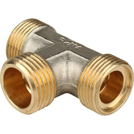 МЦ Тройник резьбовой цанга для металлопласта STOUT Ø16х1/2"х16 Н
