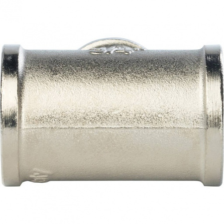 Тройник переходной переходной латунный STOUT никель 3/4"x1/2"x3/4" В