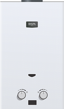 Газовая колонка проточная RISPA Norma RGNW-26 26кВт (цвет белый) (880643)