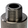 Муфта переходная резьбовая латунная STOUT никель 3/8"X1/4" ВН