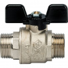 Кран шаровой STOUT бабочка 3/4" НН, полнопроходной