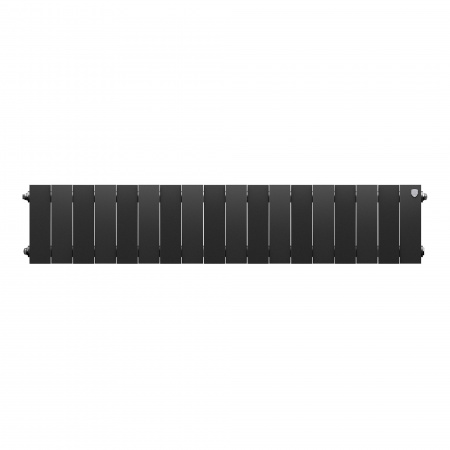Радиатор биметаллический ROYAL THERMO PIANOFORTE NOIR SABLE 200x18 секций, чёрный