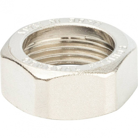 Американка ПРЯМАЯ резьбовая латунная (с прокладкой o-ring) STOUT никель 3/4" ВН