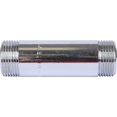 Бочонок резьбовой латунный STOUT хром 3/4"x80мм