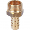 Штуцер резьбовой латунный STOUT без покрытия 1/8"x10мм Н