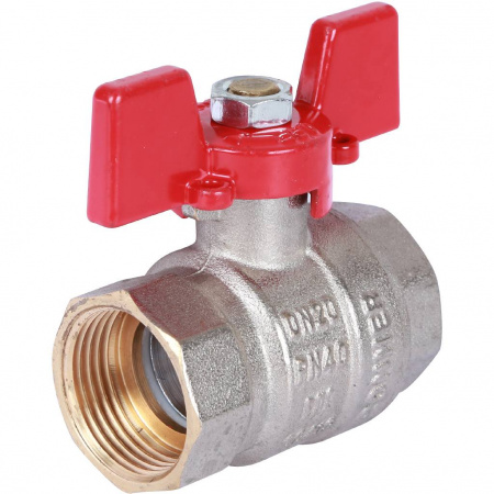 Кран шаровой ROMMER бабочка 3/4" ВН
