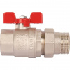 Кран шаровой с американкой STOUT бабочка EPDM 11/4"