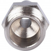 Штуцер резьбовой латунный STOUT никель 1/2"x10мм Н