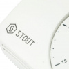 Радиотермостат цифровой STOUT WFHT-BASIC со светодиодом норм. закр.