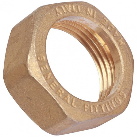 Американка ПРЯМАЯ резьбовая латунная (с прокладкой o-ring) STOUT без покрытия 3/4" ВН