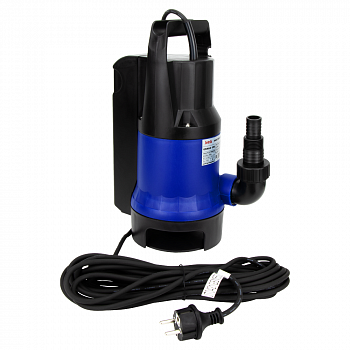 Насос фекальный JEMIX GSMAX-750 корпус пластик с встроенным поплавком