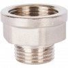 Переход под ключ резьбовой латунный STOUT никель 3/4"х1/2" ВН