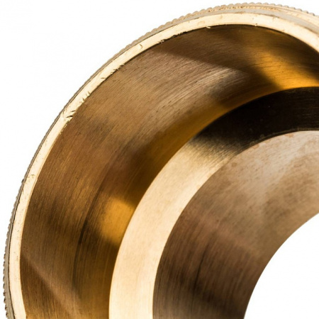 Ниппель переходной резьбовой латунный STOUT без покрытия 2"x11/2" Н