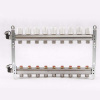 Коллекторная группа UNI-FITT 451I латунь 1"x3/4" EK на 9 выходов, в сборе без расходомера