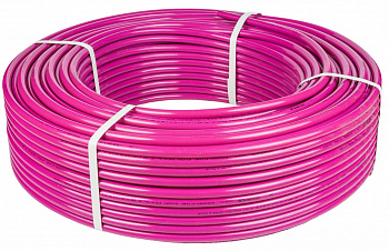 Труба из сшитого полиэтилена ESSAN PINK EVOH PEX-b Ø20х2,2, ГОСТ32415-2013 (фиолетовая)
