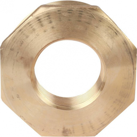 Футорка резьбовая латунная STOUT без покрытия 3"x11/2" ВН