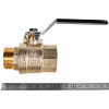 Кран шаровой STOUT рукоятка 1" ВН, полнопроходной SVB-0003-200025