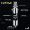 Корпус-колба фильтра из нержавейки ESSAN FLASK горячая и холод. вода 10SL,3/4" Н (аналог ТАЙФУН)