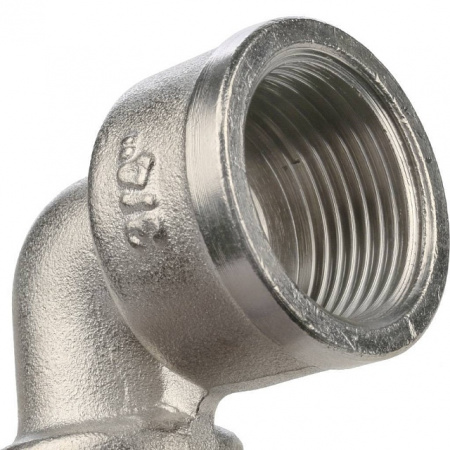 Угол резьбовой латунный STOUT никель 3/4"х1/2" В