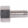 Штуцер резьбовой латунный STOUT никель 3/8"x10мм В