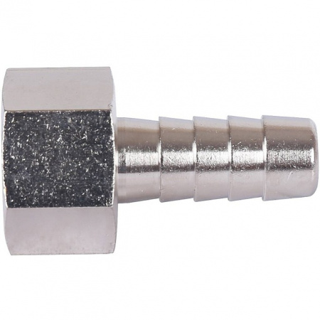 Штуцер резьбовой латунный STOUT никель 3/8"x10мм В