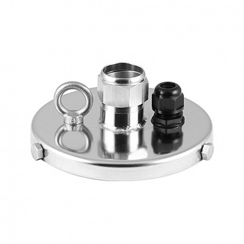 Скважинная крышка из нержавеющей стали JEMIX OD-133-40 обжим на 40мм