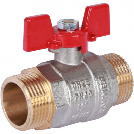 Кран шаровой ROMMER бабочка 1" НН