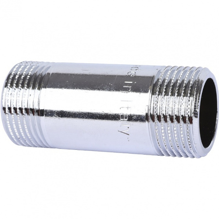 Бочонок резьбовой латунный STOUT хром 3/4"x60мм