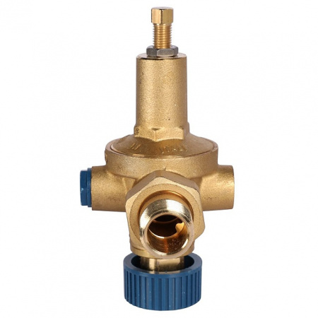 Клапан подпиточный автоматический STOUT 1/2 НР/НР с выходом под манометр 0524.115