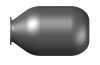 Мембрана гидроаккумулятора AQUASYSTEM EPDM 60/80/100LT-90T (не проходная) (1303146)