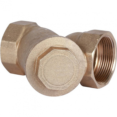 ФГО Фильтр косой грубой очистки STOUT SFW латунный 11/2", 500 мкр, желтый