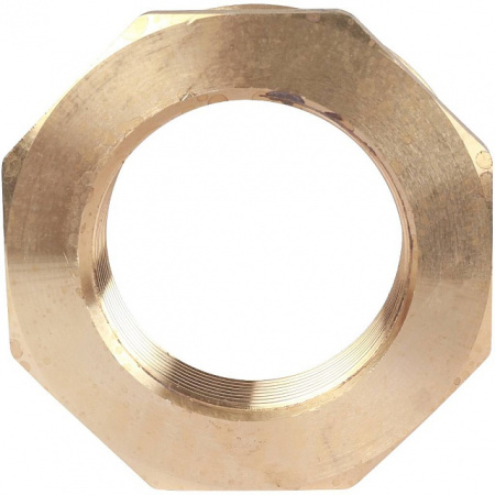 Футорка резьбовая латунная STOUT без покрытия 3"x2" ВН