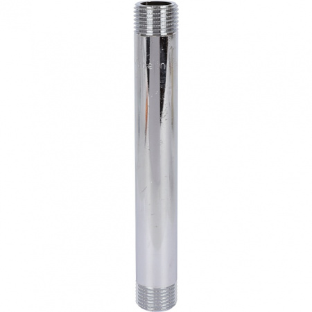 Бочонок резьбовой латунный STOUT хром 1/2"x150мм
