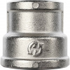 Муфта переходная резьбовая латунная STOUT никель 1"X3/4" В