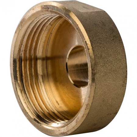 Муфта переходная резьбовая латунная STOUT без покрытия 1"x3/4" ВН