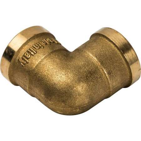 Угол резьбовой латунный STOUT без покрытия 3/8" В