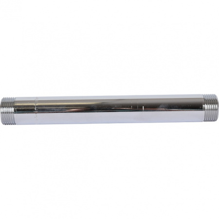 Бочонок резьбовой латунный STOUT хром 3/4"x200мм
